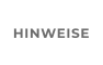 HINWEISE